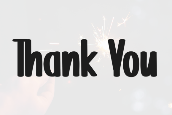 Firework Font - Preview 4