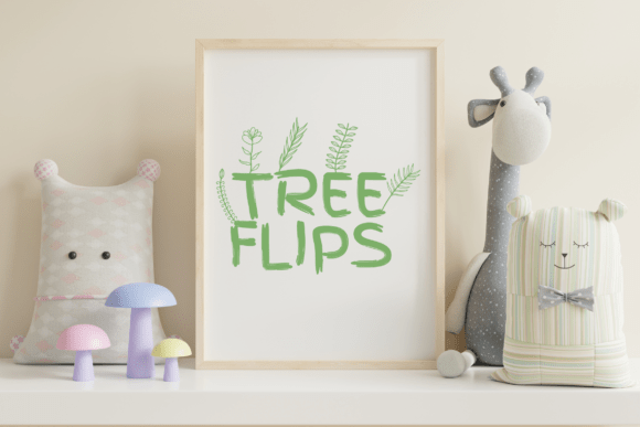 Floralia Dingbat Font PNG with transparent background - Preview 4