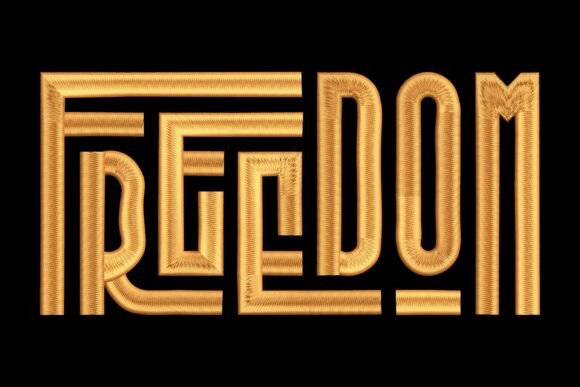 Freedom Typography