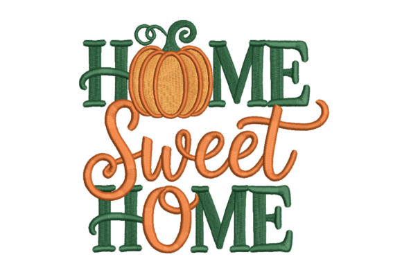 Home Sweet Home Pumpkin