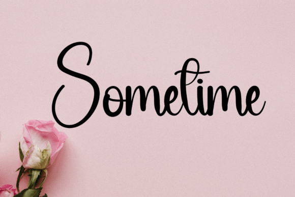 Monday Newyear Font PNG with transparent background - Preview 1