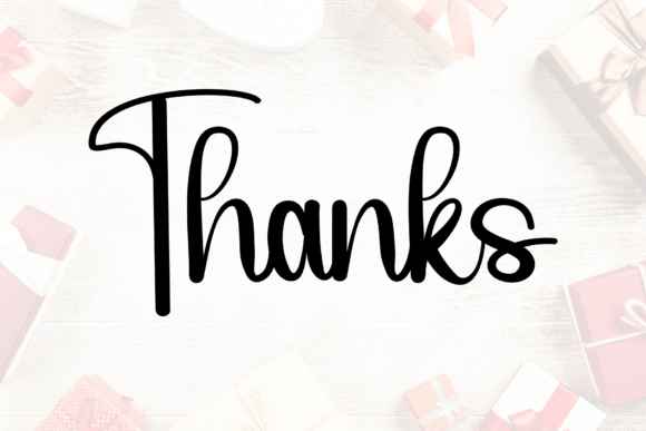 Monday Newyear Font PNG with transparent background - Preview 4