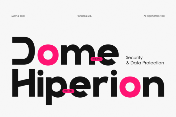 Morna Bold Font PNG with transparent background - Preview 1