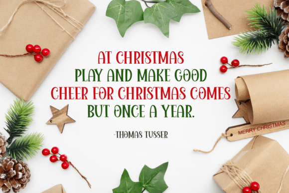 Remember Christmas Font PNG with transparent background - Preview 3