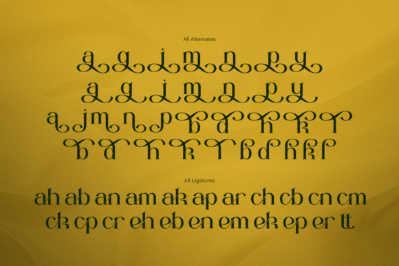 Riolan Font font preview - 6