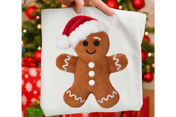Vintage Crochet Gingerbread Png Clipart Graphics