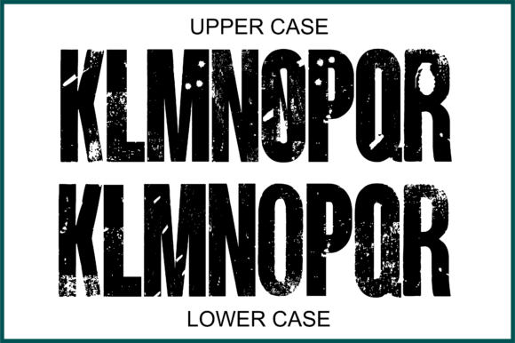 Army Font - Preview 5