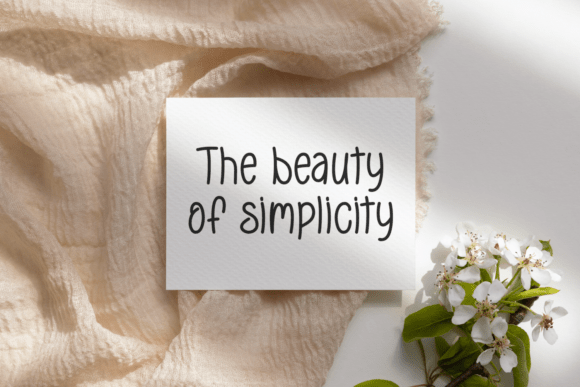 Beautinote Font font preview - 3
