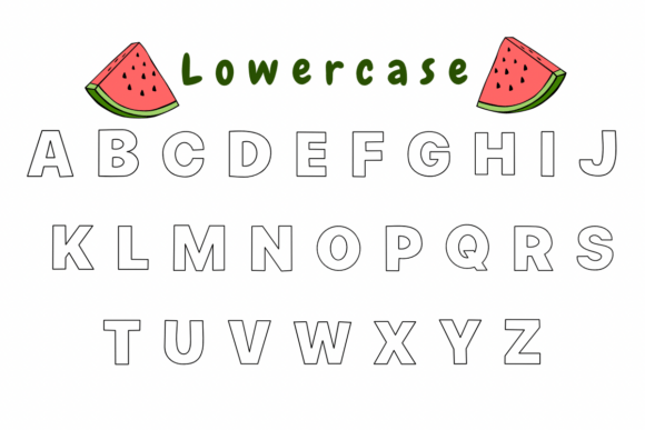Big Melon Fruit Font - Preview 2