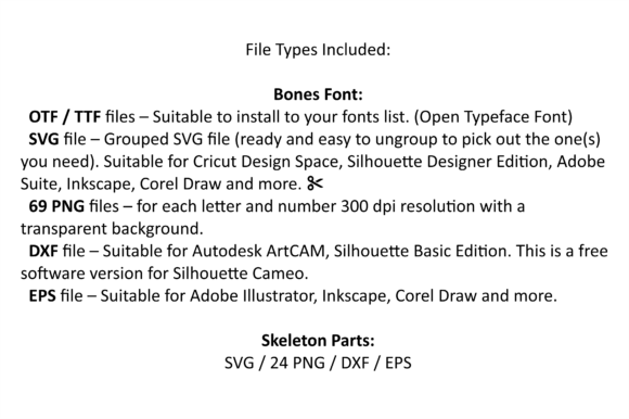 Bones Font - Preview 6