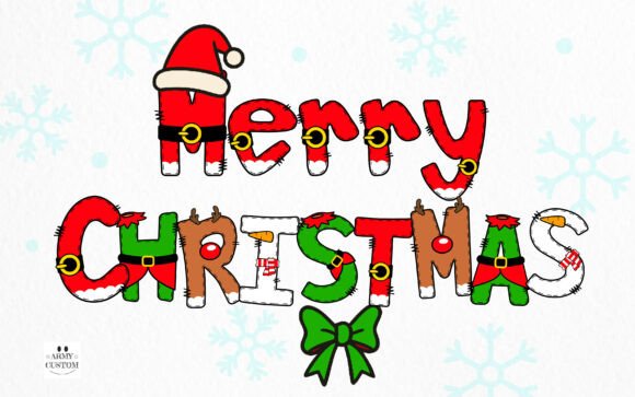 Christmas Bundle Font - Preview 1