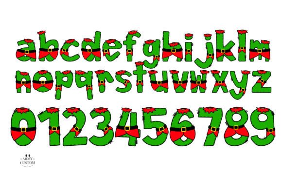 Christmas Bundle Font - Preview 3