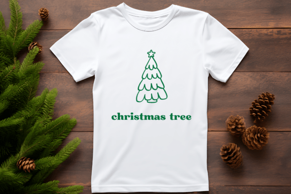 Christmas Doodle Set Font - Preview 4
