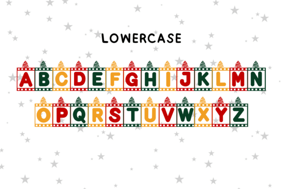 Christmas Film Frame Font - Preview 6