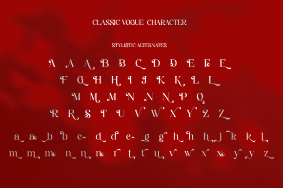 Classic Vogue Font - Preview 3