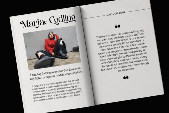 Classic Vogue Font - Preview 5