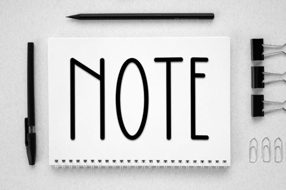 Digital Bookmark Font - Preview 1