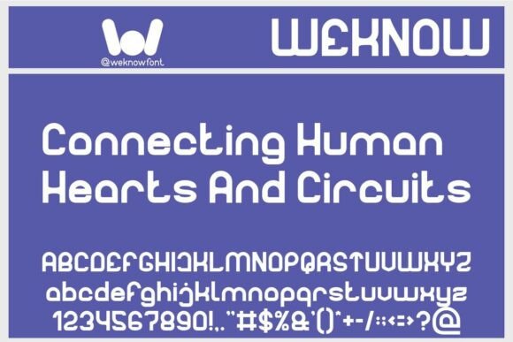 Friendly Tech Font - Preview 1
