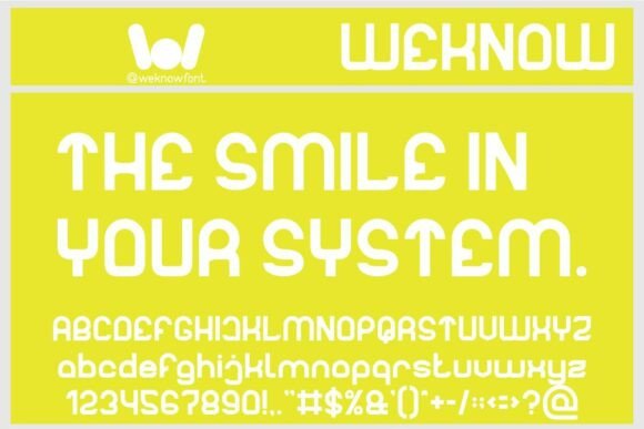 Friendly Tech Font - Preview 4