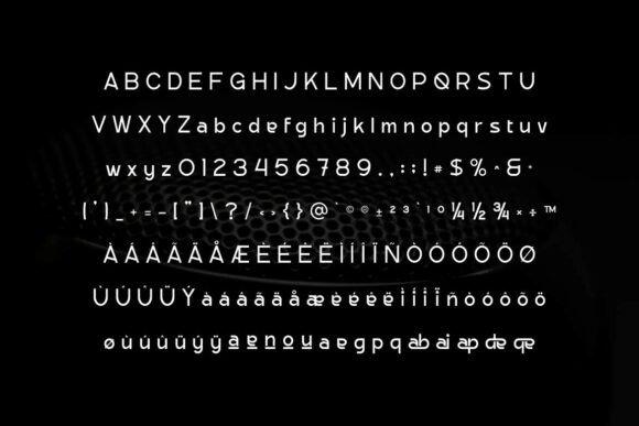 Genedict Font - Preview 1
