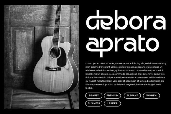Genedict Font - Preview 3