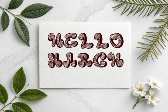 Handwriting Cute Font PNG with transparent background - Preview 3