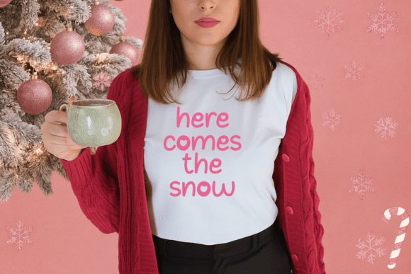 Hearty Snow Font - Preview 1