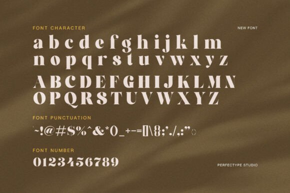 Kyrang Font PNG with transparent background - Preview 6