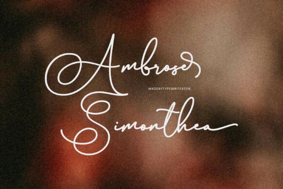 Malissa Font PNG with transparent background - Preview 3