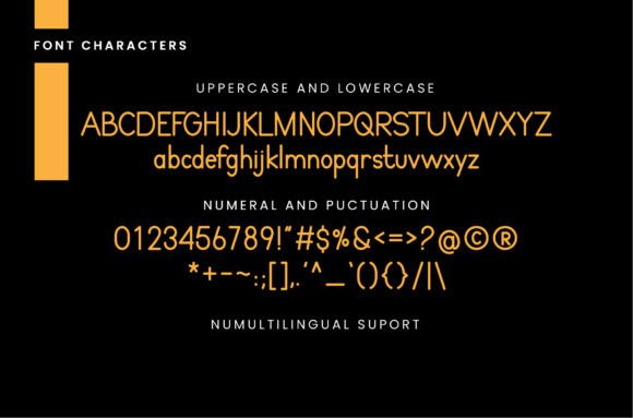Monotrax Font PNG with transparent background - Preview 3