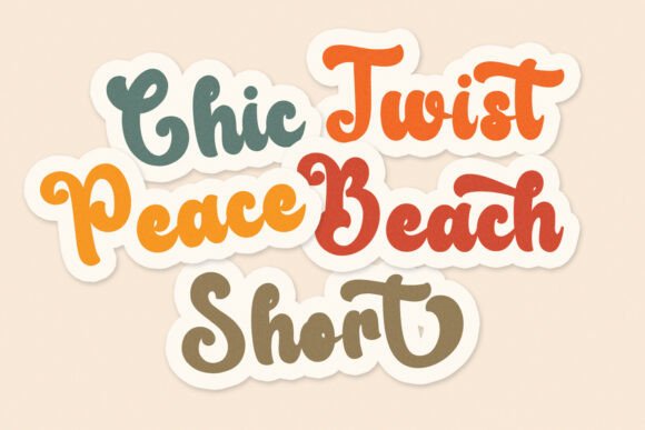 Rotterdam Font PNG with transparent background - Preview 4