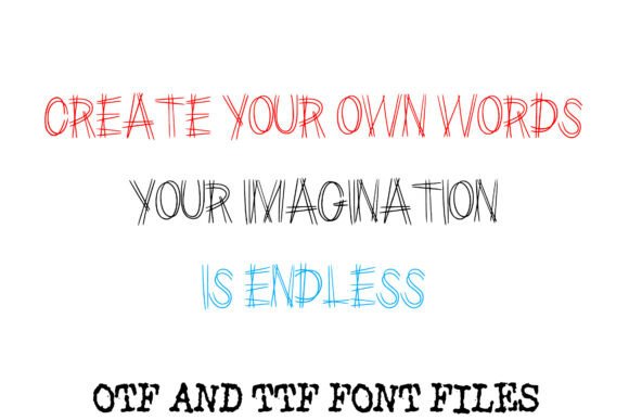 Scratch Riot Font PNG with transparent background - Preview 2