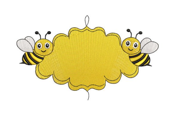 Two Honey Bees