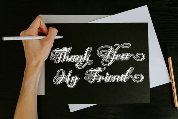 Auranytha Script Font - Preview 5