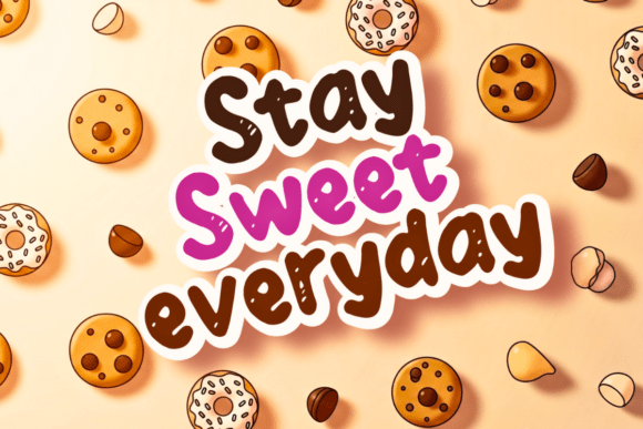 Choco Crumbs Font - Preview 2