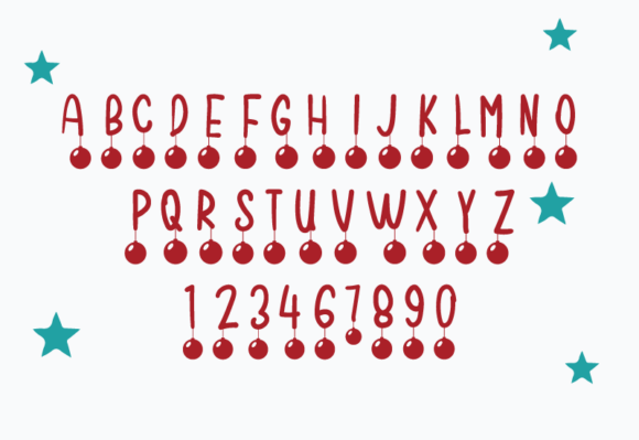 Christmas Bell Font - Preview 2