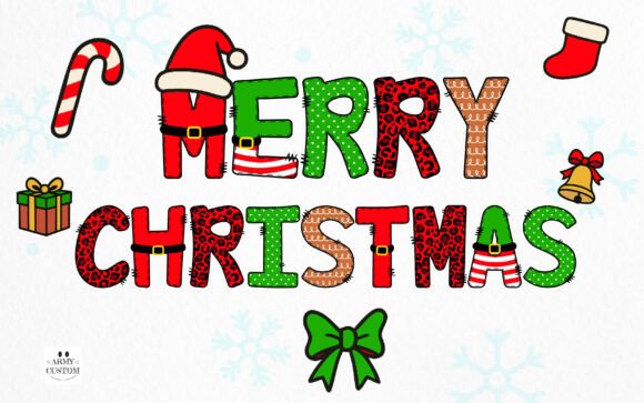 Christmas Bundle Font - Preview 1