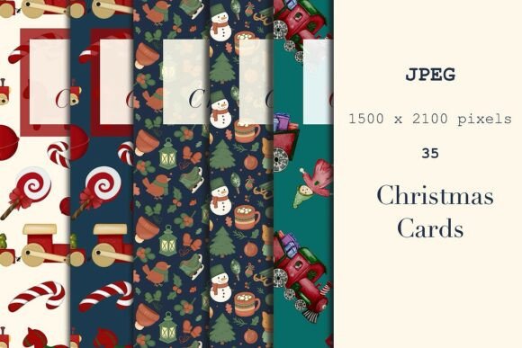 Christmas Card Mega Bundle: 35 Printable