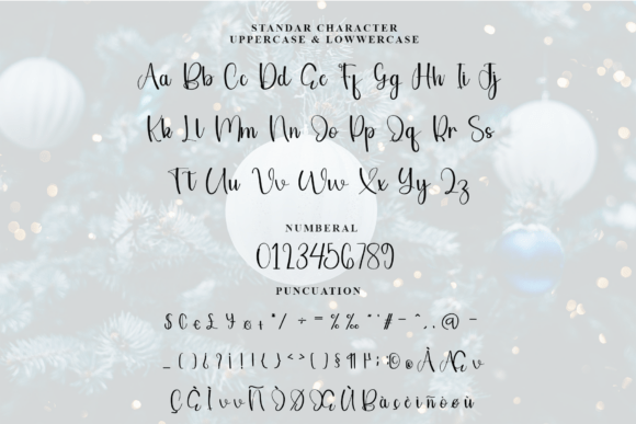 Christmas Font - Preview 5