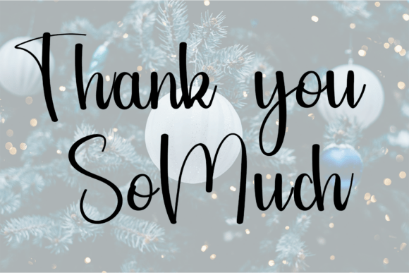 Christmas Font - Preview 6