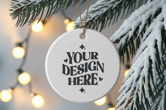 Christmas Ornaments Mockups