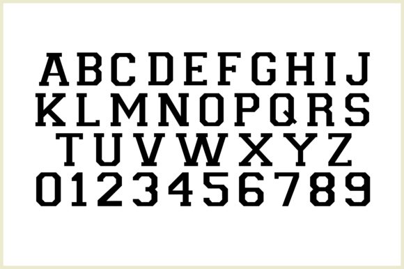 College Grunge Font - Preview 2
