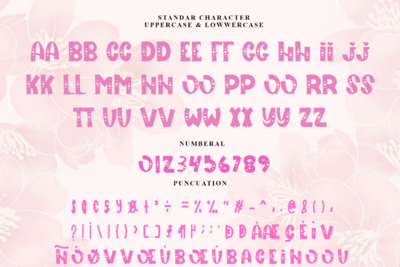 Cute Bubble Font - Preview 4