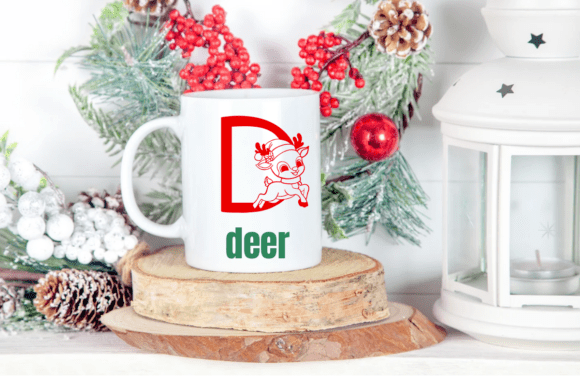 Deer Doodle Font PNG with transparent background - Preview 6