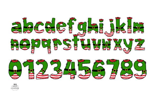 Elf Christmas Font - Preview 2