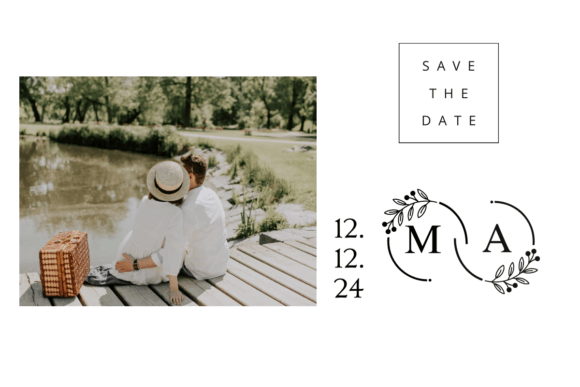 Floral Wedding Font - Preview 4