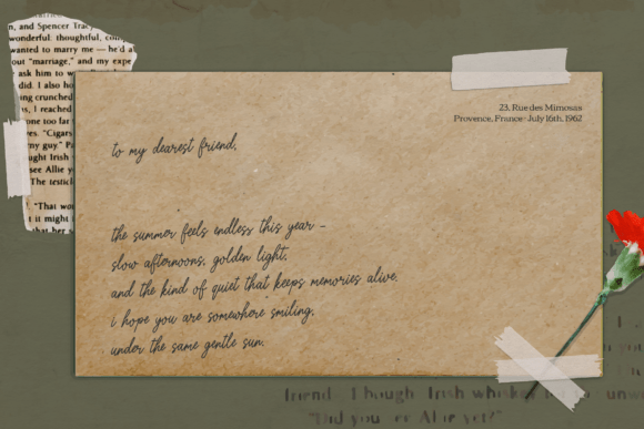 Forgotten Shores Font PNG with transparent background - Preview 2