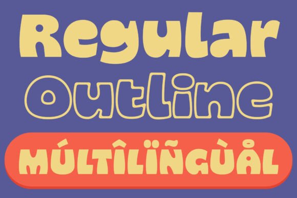 Gosh Thing Font - Preview 4