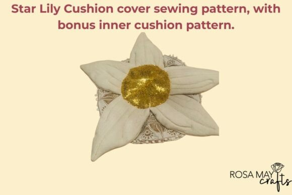 Lily Cushion Cover Sewing PDF