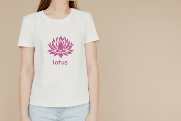 Lotus Line Set Font PNG with transparent background - Preview 4